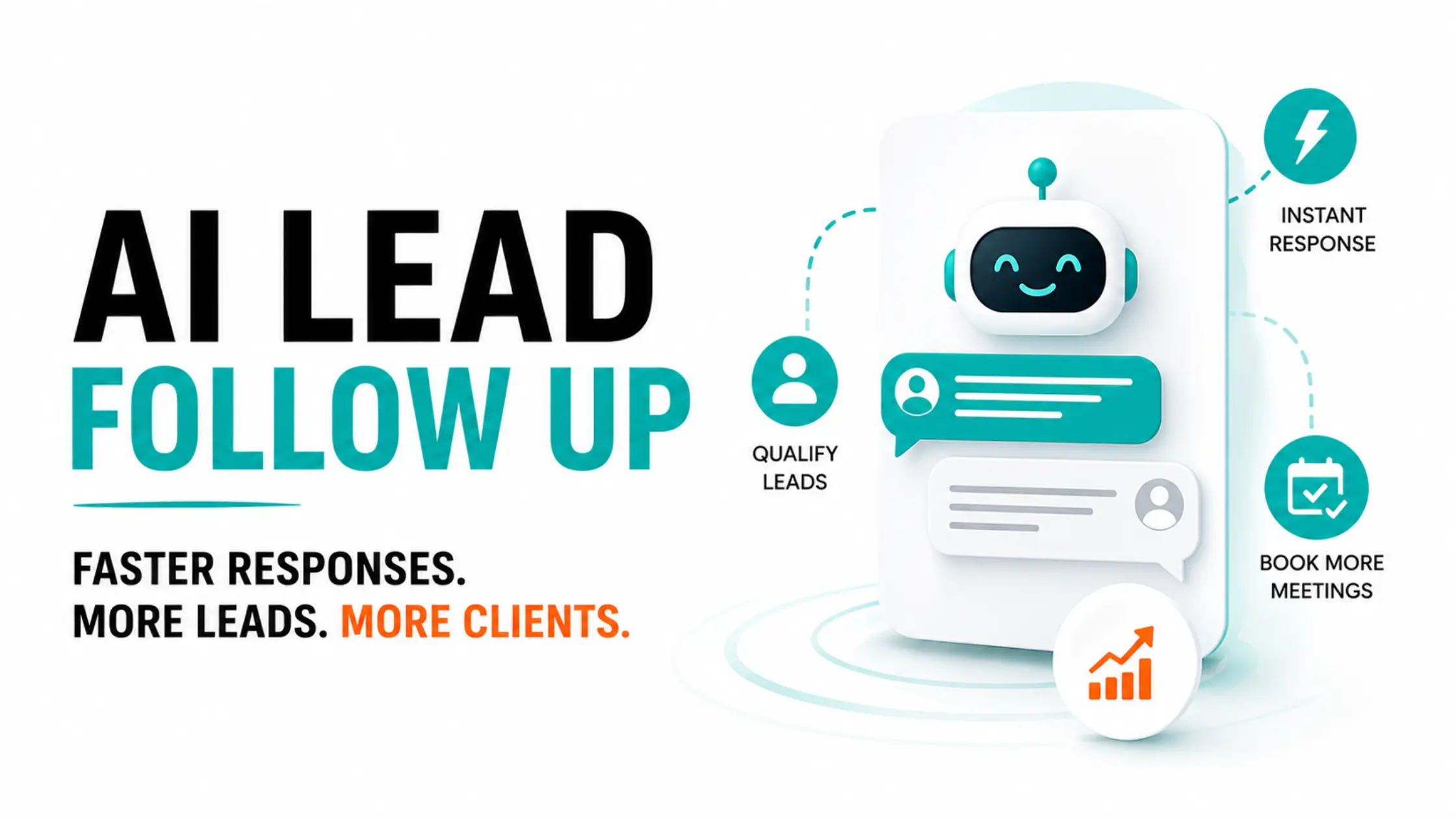 AI Lead Follow Up. Faster Responses more leads. More clients